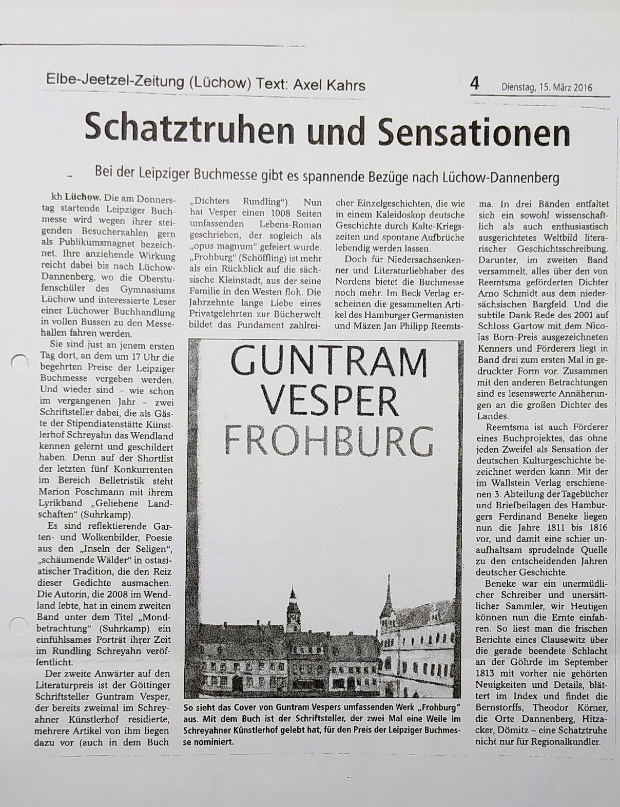 Schatztruhen und Sensationen